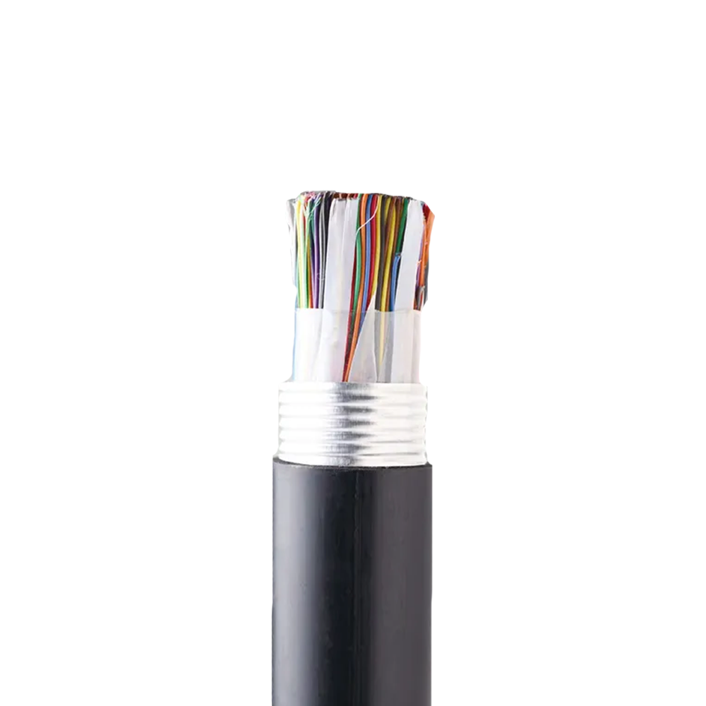 HYA23: Copper-core Solid Polyethylene Insulated Moisture Barrier Polyethylene Sheathed Double Steel Tape Armored Polyethylene Sheathed Local Telecommunication Cable