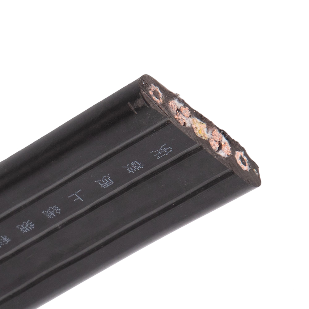HO7VVH6-F Katugmang disenyo Elevator Travelling Flat Cable