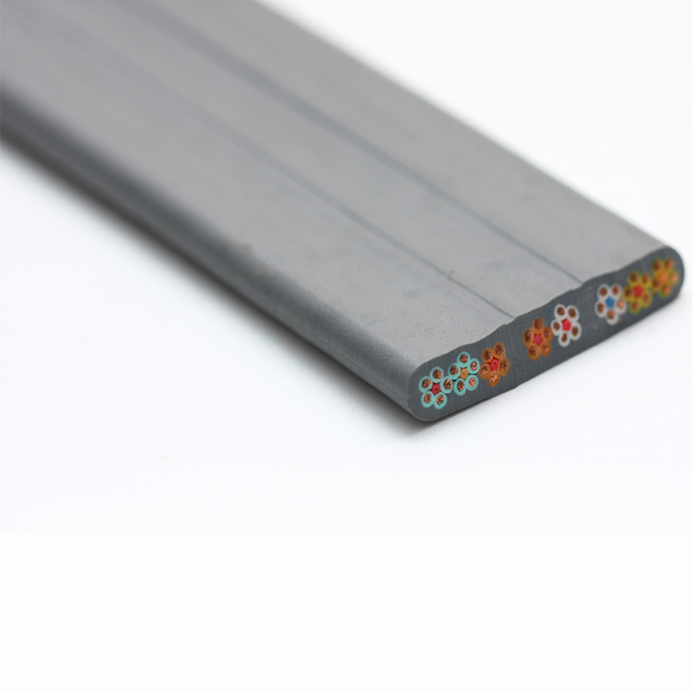 TVVB Mechanical protection reinforcement Elevator Travelling Flat Cable